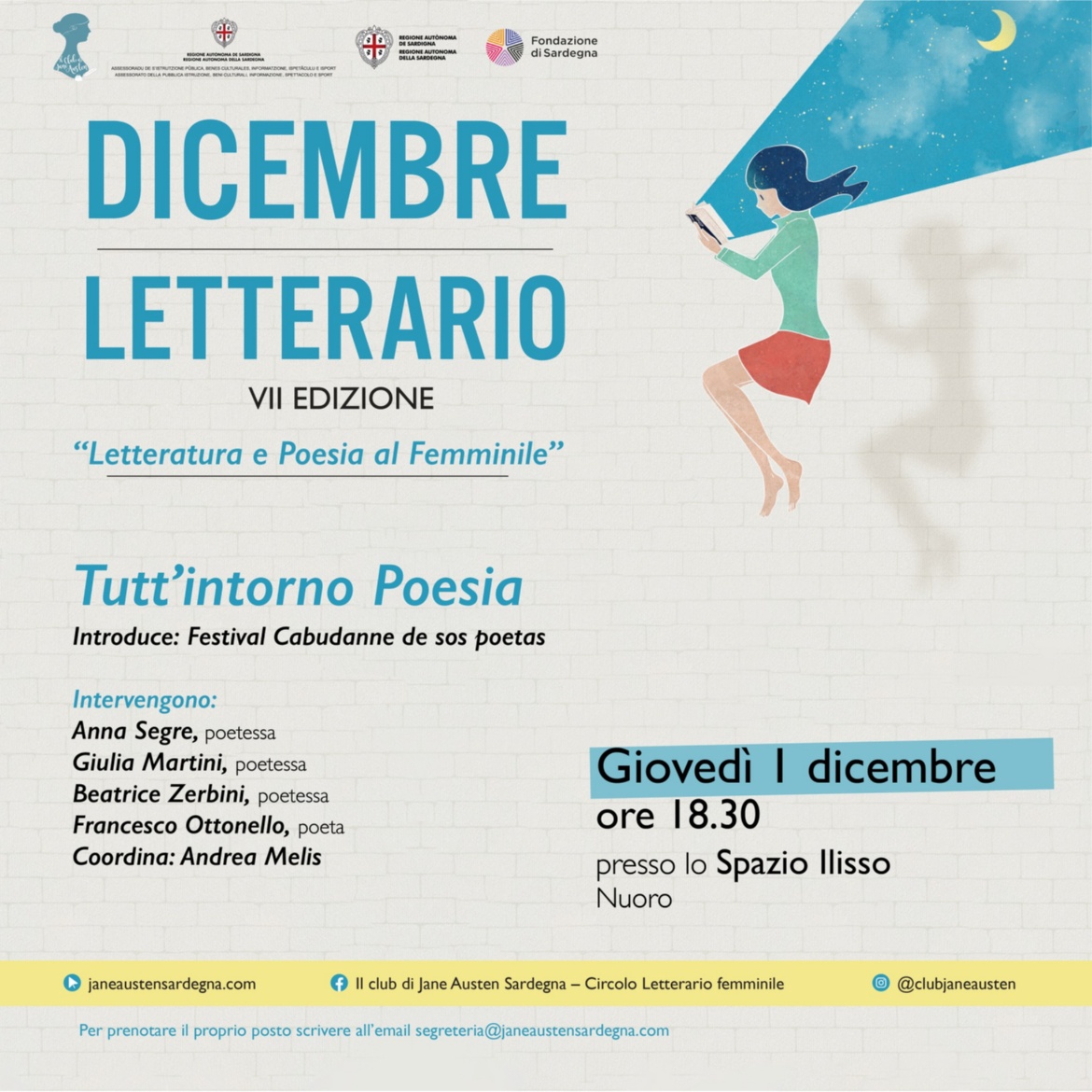 Visualizza la sezione: DICEMBRE LETTERARIO | TUTT'INTORNO POESIA