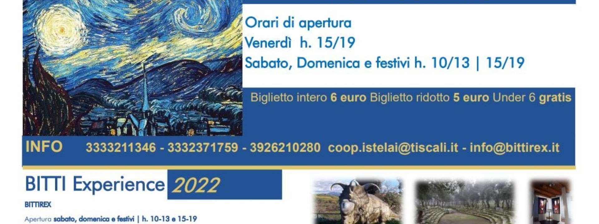 BITTI | VAN GOGH IN UNA MOSTRA MULTIMEDIALE