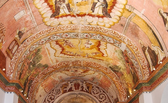 Pietro Antonio et Gregorio Are, divers épisodes sacrés et historiques. Église Rosario, Orani, XVIIIe siècle