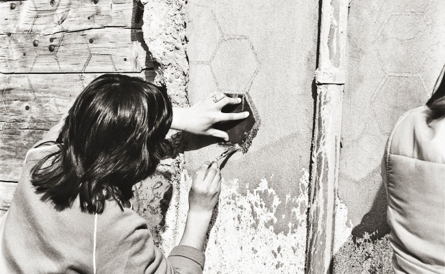 Maria Lai, L’Alveare del poeta, Orotelli, 1984