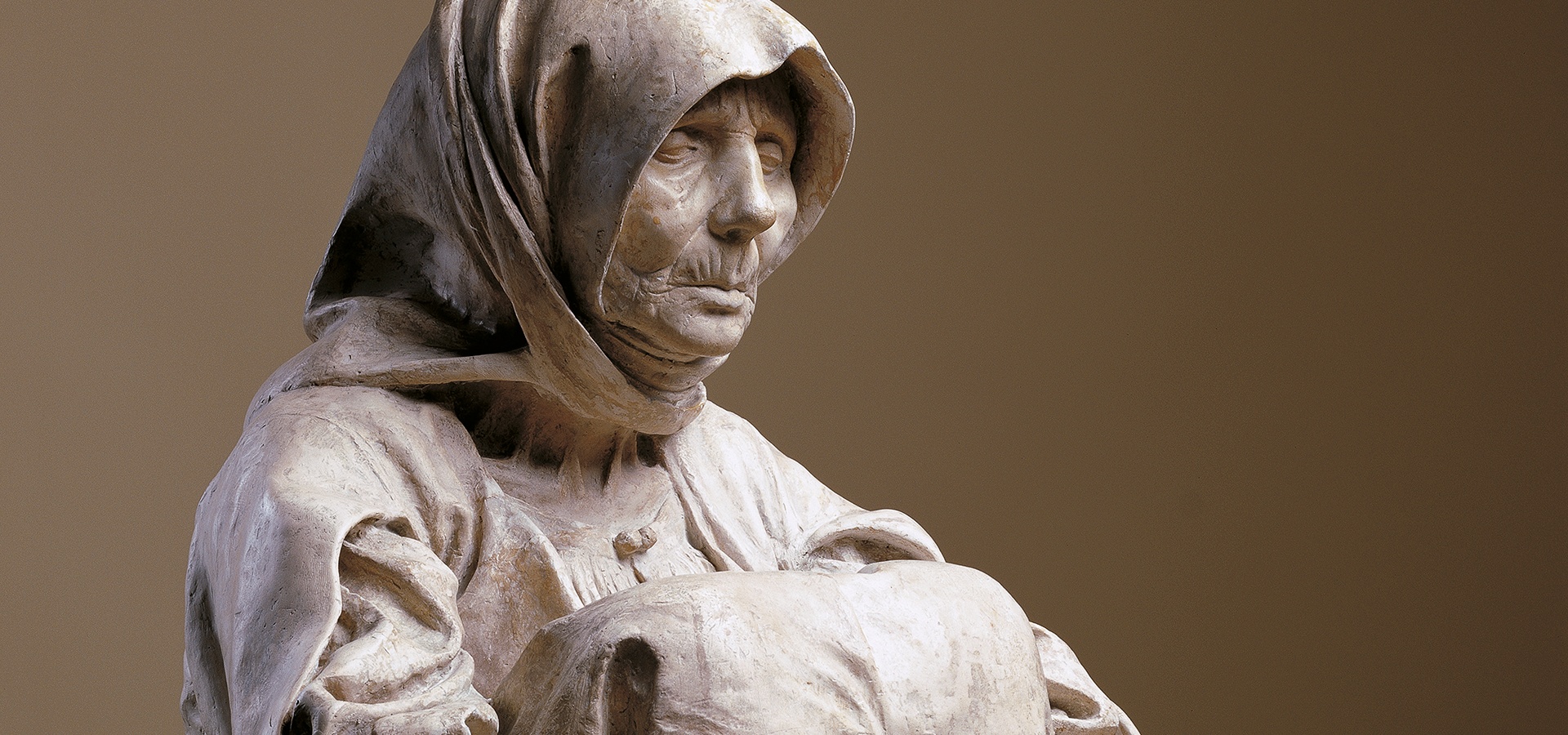 Francesco Ciusa, la Madre dell'ucciso, Gips, 1906-07