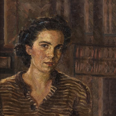 Francesca Devoto, autoritratto - © Confinivisivi - Pierluigi Dessì, Archvio Ilisso