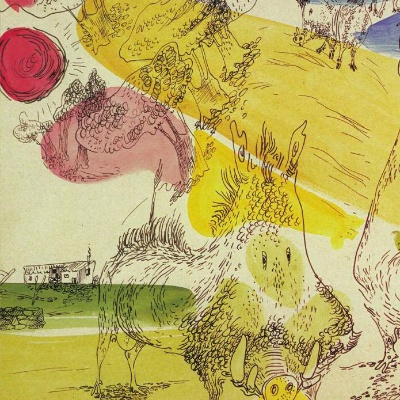 Salvatore Fancello, Disegno ininterrotto, 1938, particolare - © Archivio Ilisso