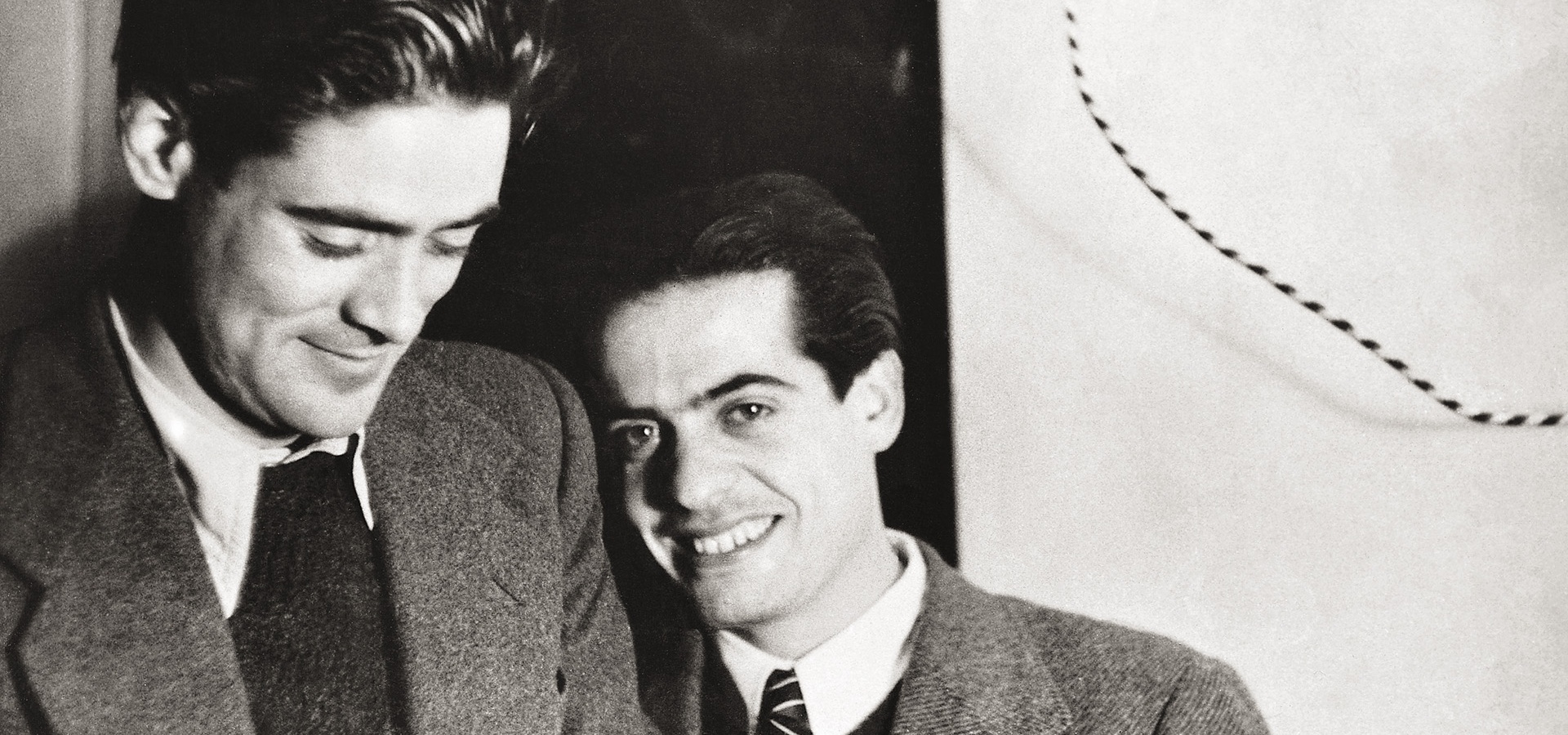 Salvatore Fancello and Costantino Nivola, Milan, 1936