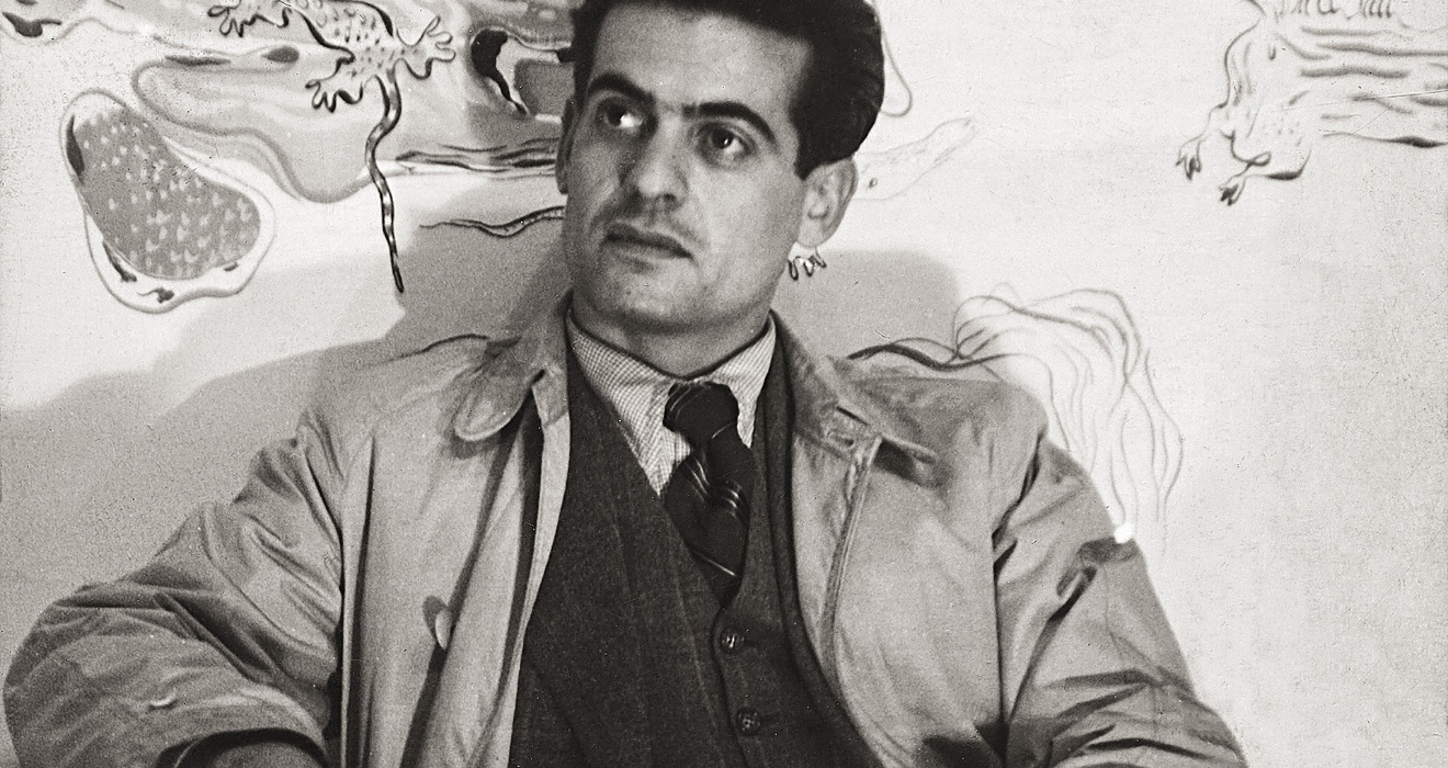 Salvatore Fancello in the Olivetti offices in via Clerici, Milano, 1938