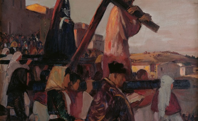 Carmelo Floris, Settimana Santa