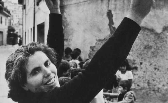 Maria Lai, Legarsi alla montagna, 1981