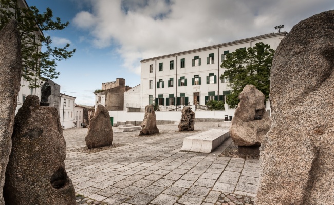 Nuoro, piazza Sebastiano Satta