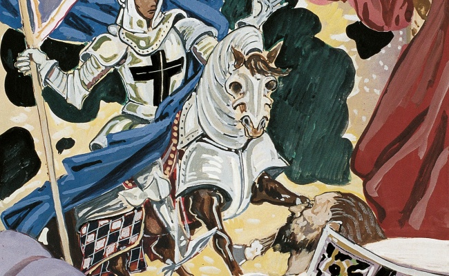 Bernardino Palazzi, Gerusalemme liberata, 1970