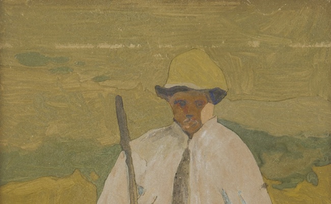 Antonio Pirari, La fabbrica, Tempera auf Karton, 1934