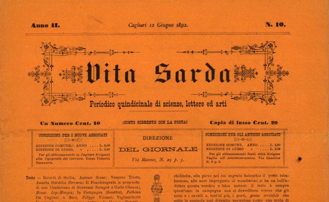 Vita Sarda, number 10