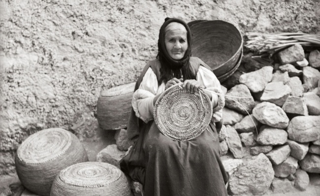 Olzai, vannier, années 1950 XXe siècle.